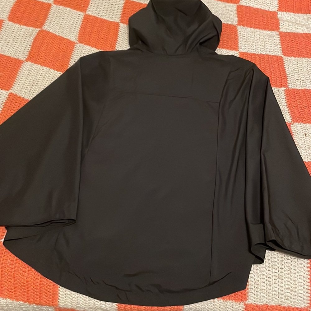 Herschel Supply Company Black Hooded Rain Cape - Picture 6 of 11